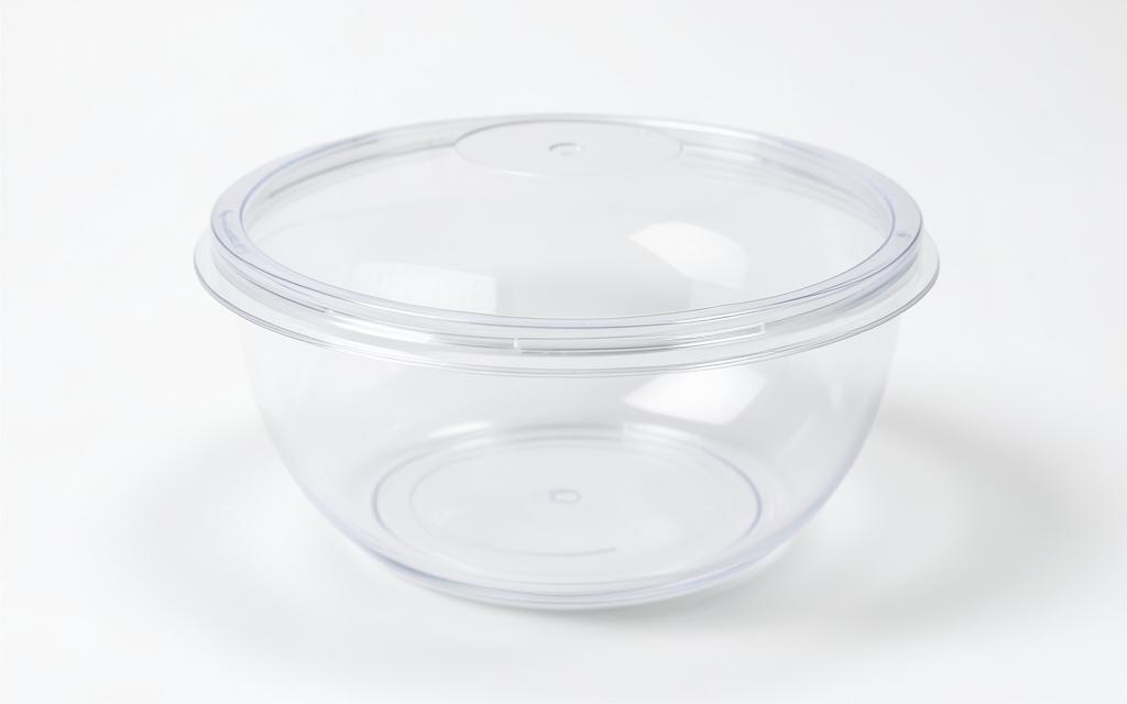 Clear Salad Bowl